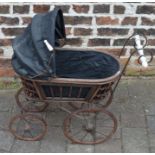Victorian style dolls pram