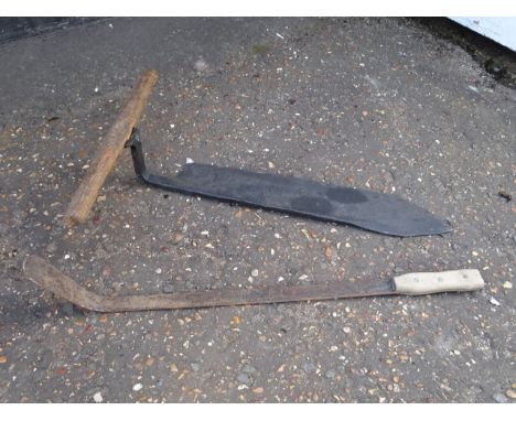 Vintage thatchers knife and machete&nbsp;
