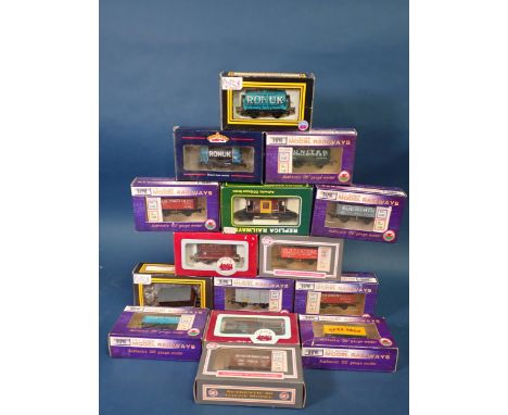 Fifteen boxed Dapol and Bachmann oo gauge Wagons 