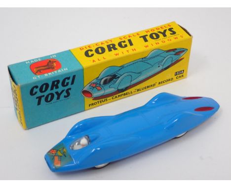 A boxed Corgi Toys No.153A Proteus-Campbell 'Bluebird' Record Car 