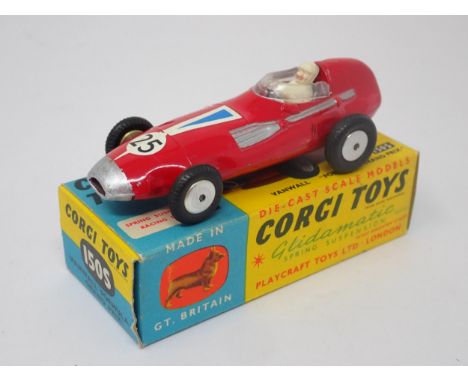 A boxed Corgi Toys No.150S Vanwall Formula 1 Grand Prix 