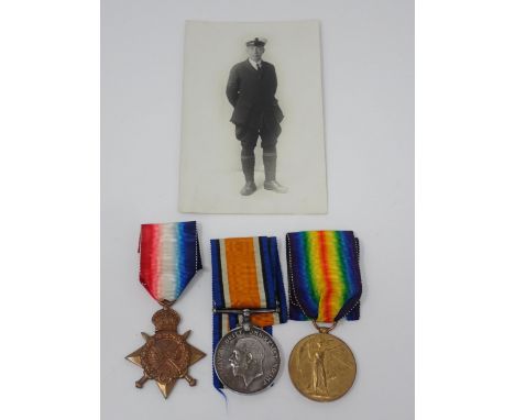 A WWI Group of Medals to 2530 J. Prior, Petty Officer Mechanic, Royal Naval Air Service and 202530 Light Sergeant Royal Air F