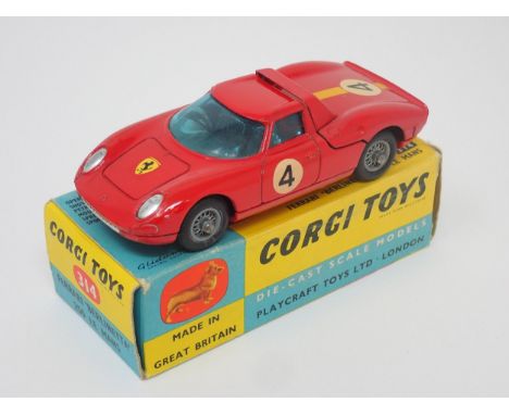 A boxed Corgi Toys No.314 Ferrari 'Berlinetta' 250 Le Mans 