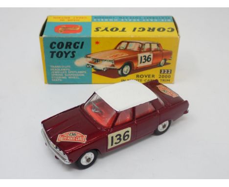 A boxed Corgi Toys No.322 Monte-Carlo Rover 2000 