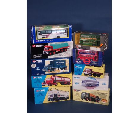 Ten boxed Corgi Classics Commercial Vehicles 