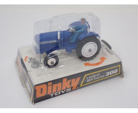 A Dinky Toys No.308 Leyland 384 Tractor 