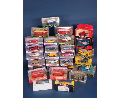 Fourteen boxed Matchbox Dinky Vehicles and a quantity of boxed Corgi and other Vehicles 