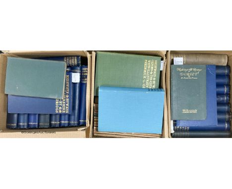°  Macmillan &amp; Co 'Highways &amp; Byways' collection, 29 vols (including 20 in gilt-tooled blue cloth) and a quantity of 