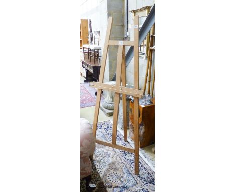   A beech artist's easel