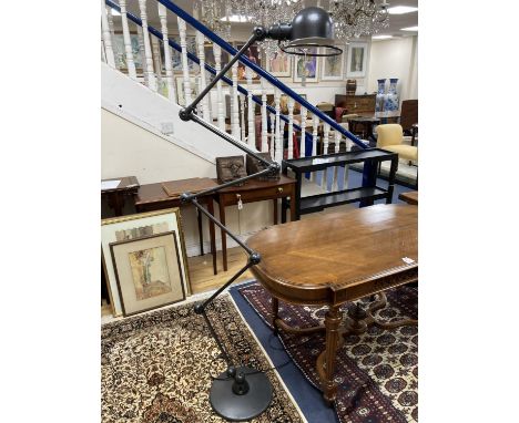   A Jielde 'The Loft' zig zag floor lamp.