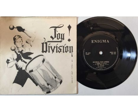 JOY DIVISION - AN IDEAL FOR LIVING 7" EP (ENIGMA RECORDS 1978 ORIGINAL - PSS 139). A must have addition to any Joy Division c