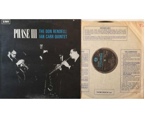 THE DON RENDELL/IAN CARR QUINTET - PHASE III LP (ORIGINAL UK COPY - COLUMBIA SCX 6214). Another pioneering British ensemble w