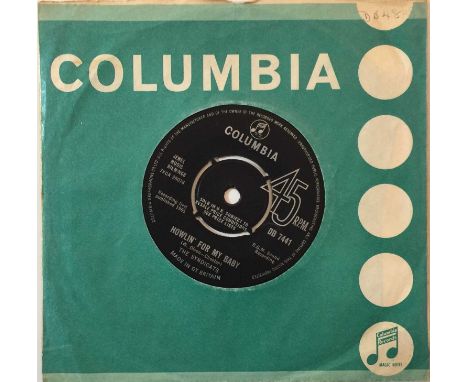 THE SYNDICATS - HOWLIN' FOR MY BABY 7" (ORIGINAL UK RELEASE - COLUMBIA DB 7441) Screamin 1965 original stock UK Columbia 7" f