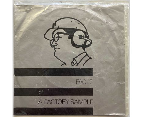A copy of the fabled debut release on Factory Records, FAC-2 'A Factory Sample' with tracks from Joy Division, The Durutti Co