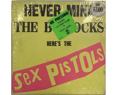 SEX PISTOLS - NEVER MIND THE BOLLOCKS - SEALED SPOTS COPY. Wicked to see original sealed 'SPOTS 001' copy of the iconic 1977 