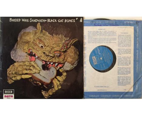 BLACK CAT BONES - BARBED WIRE SANDWICH LP (ORIGINAL UK STEREO COPY). Another Nova Series rarity with the celebrated only 1970