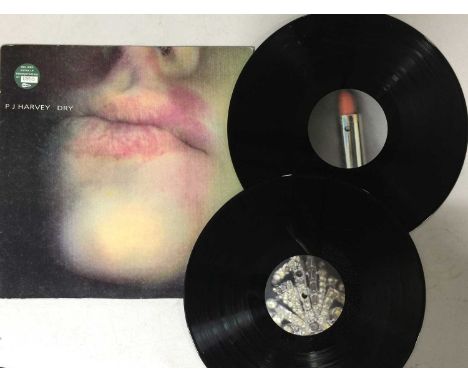 PJ HARVEY - DRY LP (ORIGINAL UK DOUBLE LP COPY - TOO PURE - PURE D10) The wonderful 1992 album from Polly Jean, this the comp