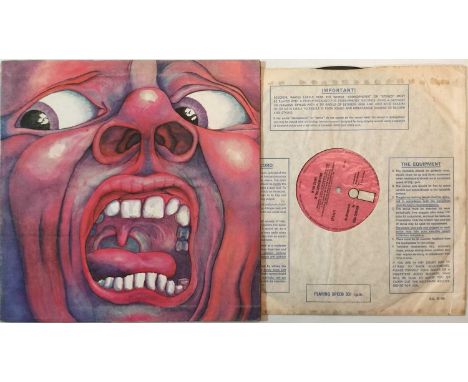 KING CRIMSON - IN THE COURT OF THE CRIMSON KING LP (ORIGINAL UK COPY - ISLAND ILPS 9111). A well presented original UK copy o
