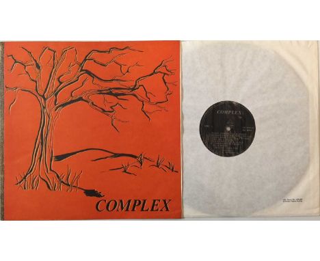 COMPLEX - COMPLEX LP (ORIGINAL UK SELF-RELEASED PRESSING TD 6869 - SUPERB CONDITION). A spectacular condition original UK sel