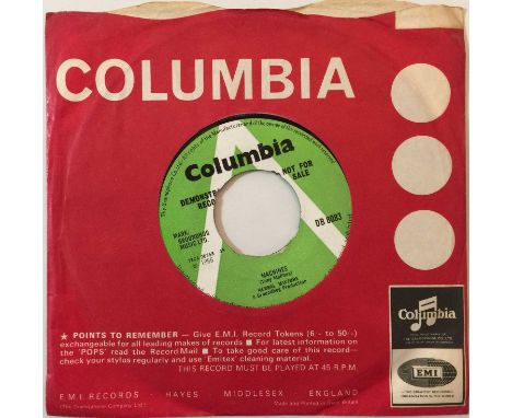 HERBAL MIXTURE - MACHINES C/W PLEASE LEAVE MY MIND 7" (UK COLUMBIA DEMO - DB 803). Super scarce original 1966 7" demo from To