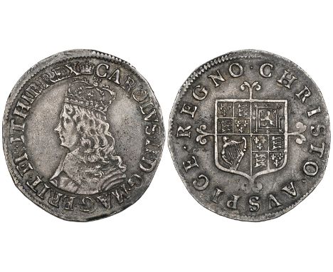 Charles II (1660-85), hammered coinage, first issue, shilling, m.m. crown/-, 5.94g (ESC 1009; N. 2762; S. 3308), surfaces a l