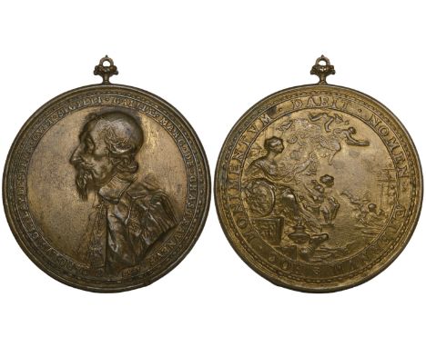 French (17th century), Charles de l’Aubéspine (1580-1653, as marquis of Châteauneuf and keeper of the royal seals), bronze me