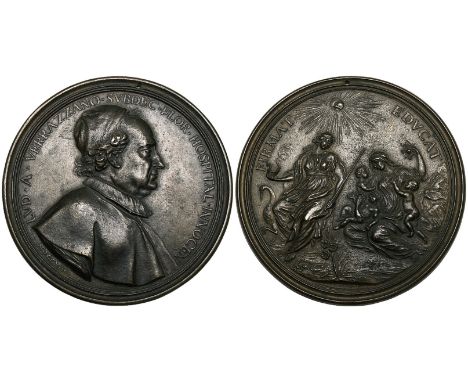 Massimiliano Soldani-Benzi, Ludovico da Verrazzano (as subdeacon of the  Hospital of the Innocents in Florence), bronze medal