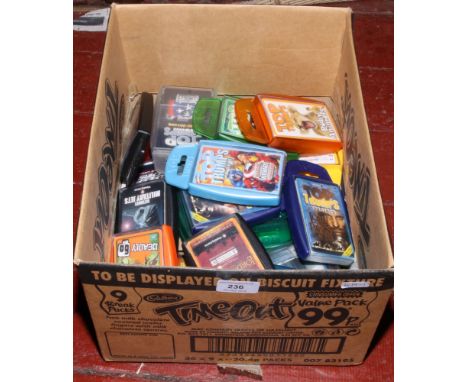 A box of Top Trump cards to include Lord of the Rings, Marvel, etc