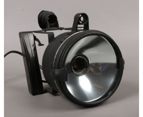 A World War II original Aldis signalling lamp, stamped air ministry serial number 5A / 2334.