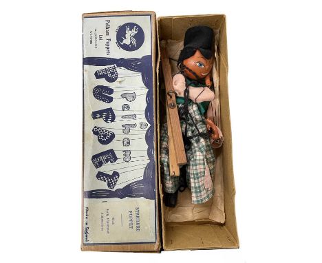 A boxed Pelham SS Dutch Boy marionette puppet