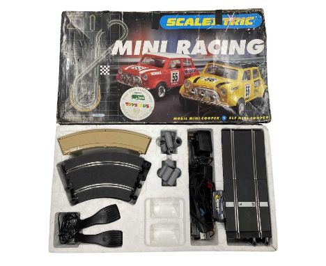 A boxed Scalextric set, Mini Racing, Toys'R'Us 40th Anniversary edition.(unchecked for completeness)