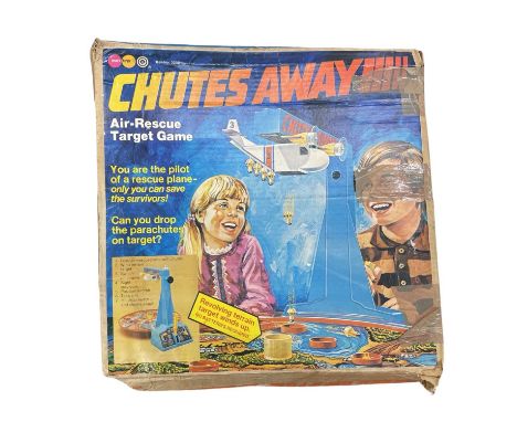 A boxed Marx Chutes Away Air Rescue Target Game.(Unchecked for completeness)