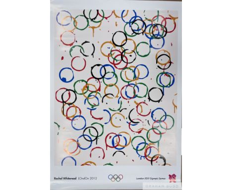 Rachel Whiteread (British b.1963) 'L0nd0n' (2012) Olympic poster,
Offset Lithograph
Measures 80 by 60cm&nbsp;
Unframed

This 