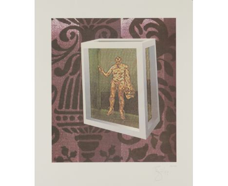 David Bowie,&nbsp;British 1947-2016, Conflict, 1998; lithograph on Fabriano paper,signed, dated, and numbered 136/175 in penc