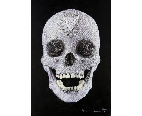 Damien Hirst,British b.1965-&nbsp; &nbsp;For the Love of God, 2007;offset lithograph in colours,with printed signature, an op