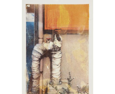 Robert Rauschenberg, American 1925-2008,  Tap, 2004;   lithograph in colours on Rives BFK wove, monogrammed, dated and number