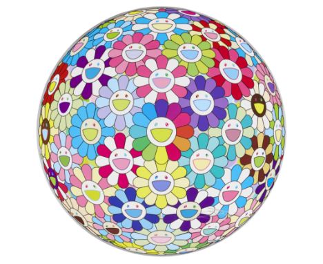 Takashi Murakami,&nbsp;Japanese b.1962-Beyond Dimensions;offset lithograph, cold stamp and high gloss varnishing,signed and n