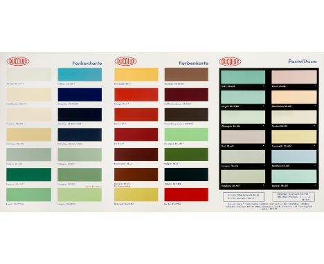 Damien Hirst,  British b.1965-  Colour Chart, 2017;  giclée print on aluminium with UV spot varnish,  numbered 183/250 out of