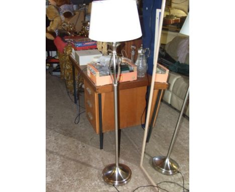 Modern Metal Standard Lamp 56 inches tall including shade