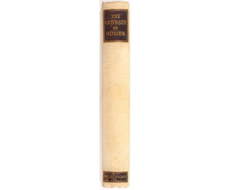 RUSSELL FLINT, WILLIAM (ILLUSTRATOR) - THE ODYSSEY OF HOMER done into English Prose by S.H. Butcher & Andrew Lang. London, Th