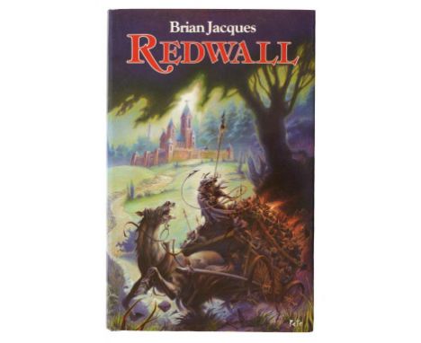 JACQUES, BRIAN - REDWALL London, Hutchinson, 1986. First edition, title inscribed by Jacques "To David Preece, from Brian Jac