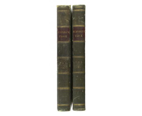 DICKENS, CHARLES - MASTER HUMPHREY'S CLOCK London, Chapman and Hall, 1840-1841. Two volumes, 8vo (complete, contains all 88 w