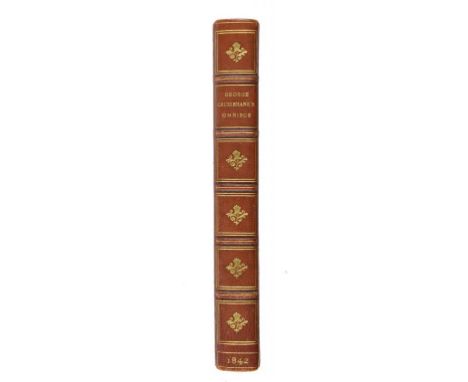 CRUIKSHANK, GEORGE - GEORGE CRUIKSHANK'S OMNIBUS Edited by Laman Blanchard Esq. London, Tilt and Bogue, 1842. First edition, 