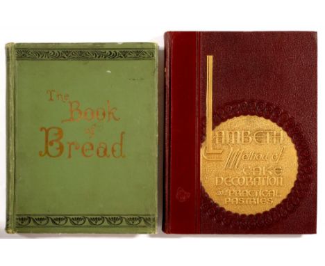 SIMMONS, OWEN - THE BOOK OF BREAD London, Maclaren & Sons, [1903]. First edition, 4to, chromolithograph plates, original tipp