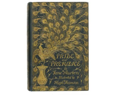 AUSTEN, JANE & THOMSON, HUGH (ILLUSTRATOR) PRIDE AND PREJUDICE [PEACOCK EDITION] London, George Allen, no date [1894]. First 