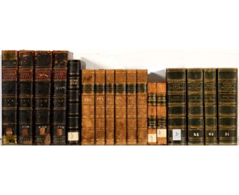 BURNET, GILBERT - HISTORY OF HIS OWN TIME Oxford, Clarendon Press, 1823. 6 vols, 8vo, half calf,  library acquisition numbers