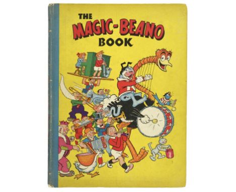 [CHILDREN'S ANNUALS] THE MAGIC-BEANO BOOK (1948) A NEAR-FINE COPY in original pictorial boards, very minor rubbing at head an