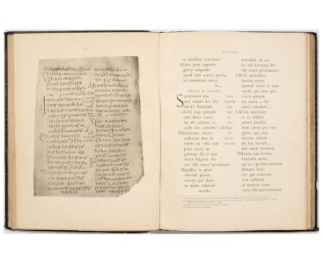 WARREN, F E - THE ANTIPHONARY OF BANGOR AN EARLY IRISH MANUSCRIPT IN THE AMBROSIAN LIBRARY AT MILAN London, Harrison & Sons, 