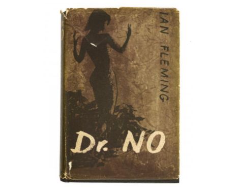 FLEMING, IAN - DR NO London, Jonathan Cape, 1958. First edition, second impression, 8vo, ink signature to front free end-pape