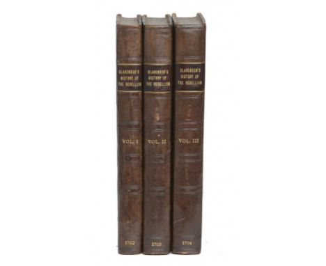 HYDE, EDWARD, EARL OF CLARENDON - The History of the Rebellion and Civil Wars in England, Begun in the Year 1641 first editio